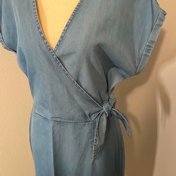 Vero Moda Chambray Dress Small - Picture 3 of 7